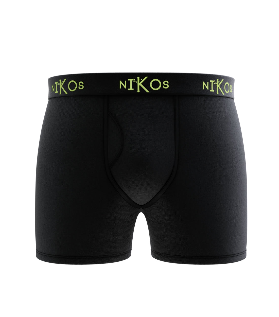 Nikos Black Bamboo Boxer Briefs (5 Pack)